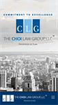 Mobile Screenshot of choilawgroup.com